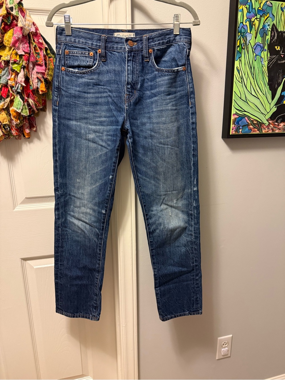 Madewell Straight Leg Crop Jean - 25 - Picture 3 of 5